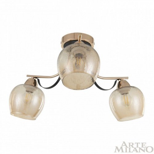 Потолочная люстра Arte Milano AMALFI 322306/3 FG+BK Потолочная люстра Arte Milano AMALFI 322306/3 FG+BK