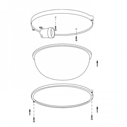 Накладной светильник Wolta  ДПБ03-100-001