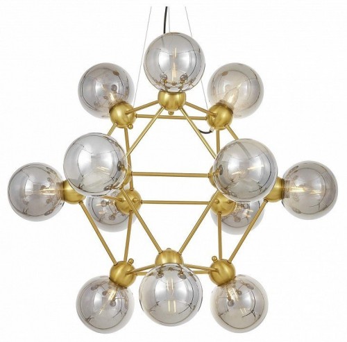 Подвесная люстра Lumina Deco Zodiak LDP 160N-12 MD+GY