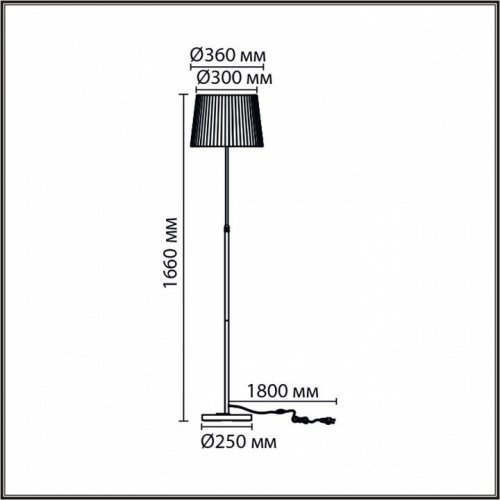 Торшер Lumion Tune 8302/1F