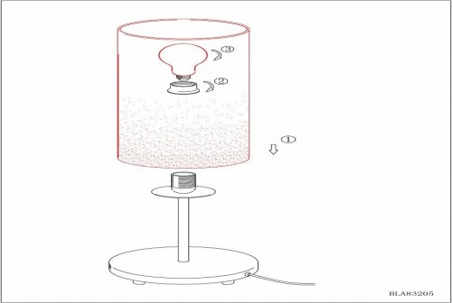 Настольная лампа Eglo Troy 3 85981