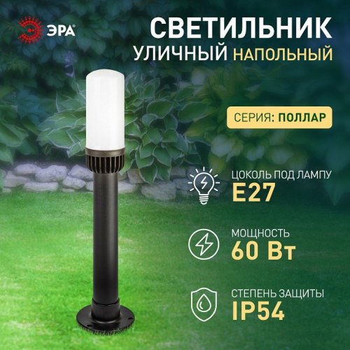 Наземный светильник ЭРА НТУ 01-60-011