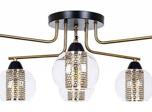 Потолочная люстра Arte Lamp Manchester A7045PL-6BK