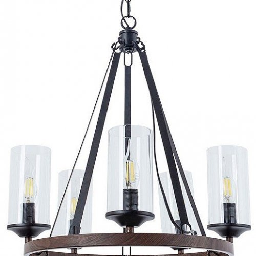 Подвесная люстра Arte Lamp Dalim A7014SP-5BK Подвесная люстра Arte Lamp Dalim A7014SP-5BK