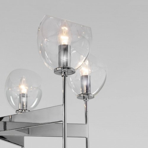 Подвесная люстра Eurosvet Arrista 60130/6 хром Smart Подвесная люстра Eurosvet Arrista 60130/6 хром Smart