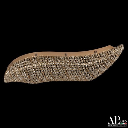 Потолочная люстра Sicilia SH507.2.80.R.Gd.3000.Clear.721 Потолочная люстра Sicilia SH507.2.80.R.Gd.3000.Clear.721