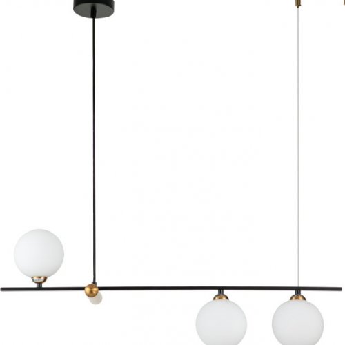 Подвесная люстра Indigo Opaco 11015/3P Black V000152 Подвесная люстра Indigo Opaco 11015/3P Black V000152