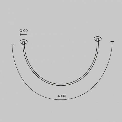 Подвесной светильник Maytoni Tau MOD146PL-L40G3K