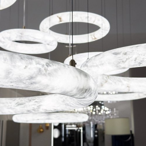 Подвесной светильник Aura alabaster L77502