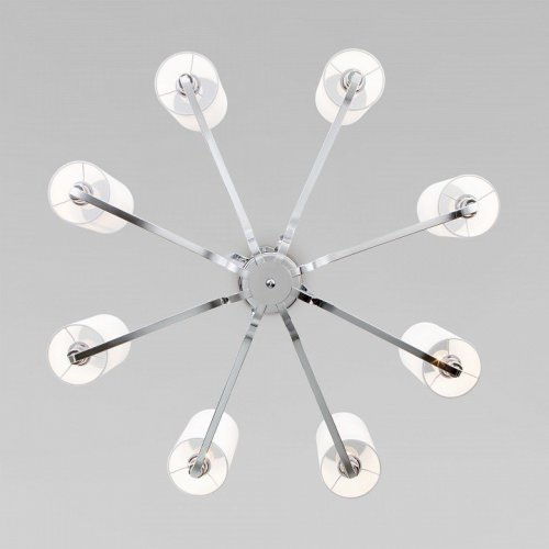 Подвесная люстра Eurosvet Purezza 60128/8 хром Подвесная люстра Eurosvet Purezza 60128/8 хром