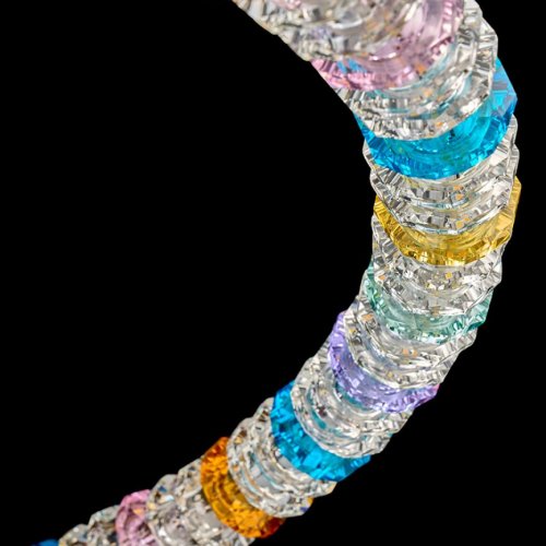 Подвесная люстра Tesla LE3064/800 GD/MU