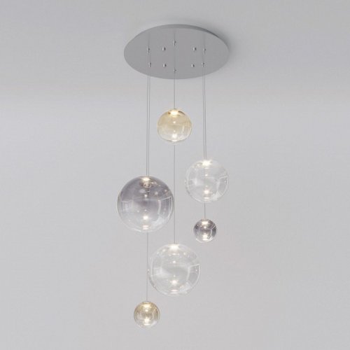 Подвесной светильник Eurosvet Wonder 50230 LED хром Подвесной светильник Eurosvet Wonder 50230 LED хром