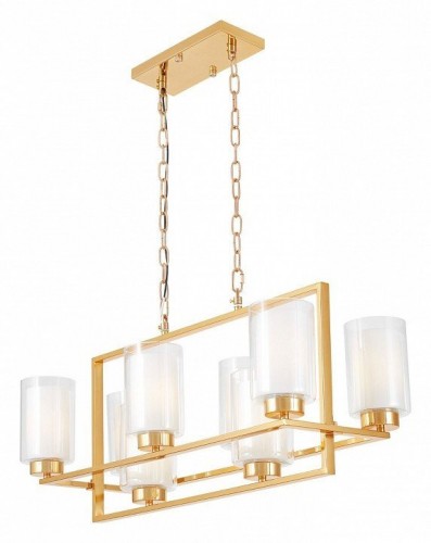 Подвесная люстра Lumina Deco Lino LDP 1239-8 F.GD Подвесная люстра Lumina Deco Lino LDP 1239-8 F.GD