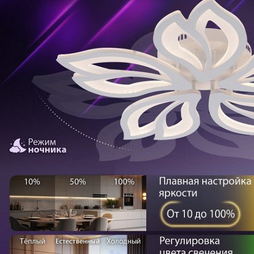 Потолочная люстра Fortuna LED LAMPS 81107/4C Потолочная люстра Fortuna LED LAMPS 81107/4C