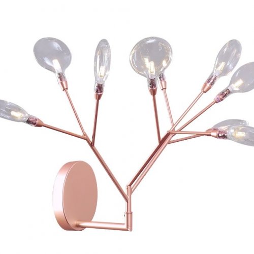 Бра Crystal Lux Evita AP9 copper/transparent Бра Crystal Lux Evita AP9 copper/transparent