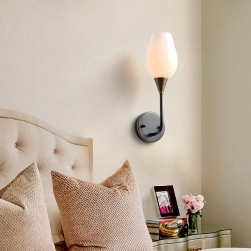 Бра ImperiumLoft Viola-Milk-Wall01