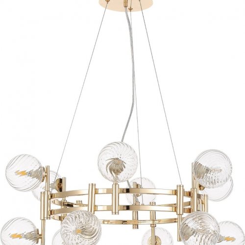 Подвесная люстра Crystal Lux Luxury SP12 Gold