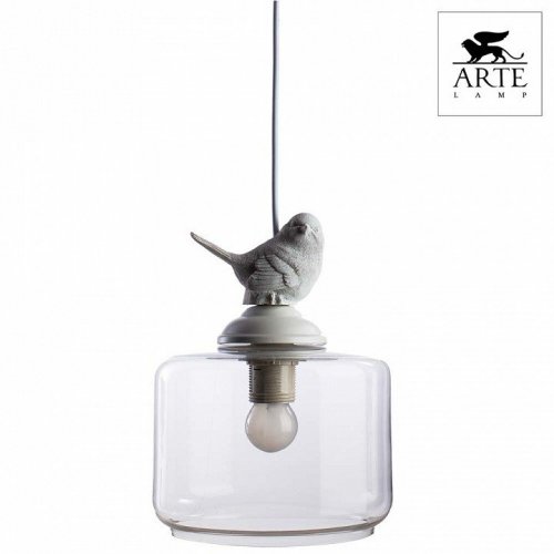 Подвесной светильник с птицей Arte Lamp Frescura A8029SP-1WH Подвесной светильник с птицей Arte Lamp Frescura A8029SP-1WH