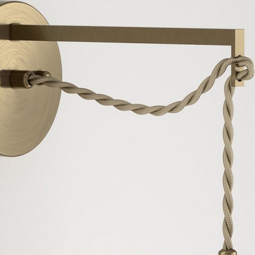 Бра Eurosvet Tracery 50071/1B античная бронза