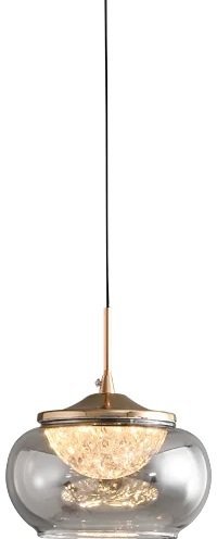 Подвесной светильник DeLight Collection MT9128 MT9128-1H gold/smoke Подвесной светильник DeLight Collection MT9128 MT9128-1H gold/smoke