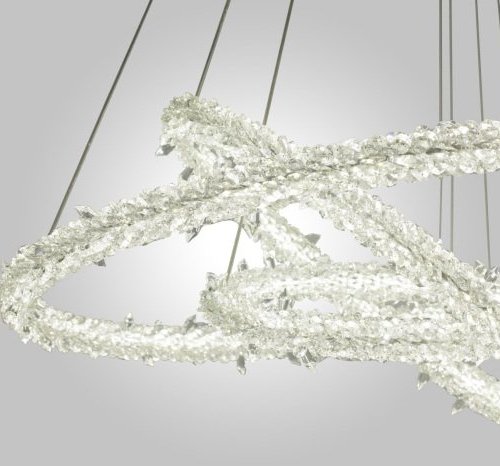 Подвесная люстра AM Group OVALE GD D800+600+400