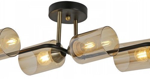 Потолочная люстра Illumico IL8148-6COU-79 BK BR