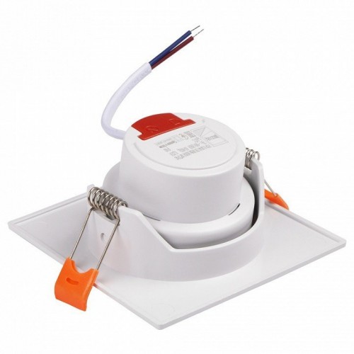 Встраиваемый светильник Jazzway  PSP-S 9044 7W 3000K 38° White  IP40