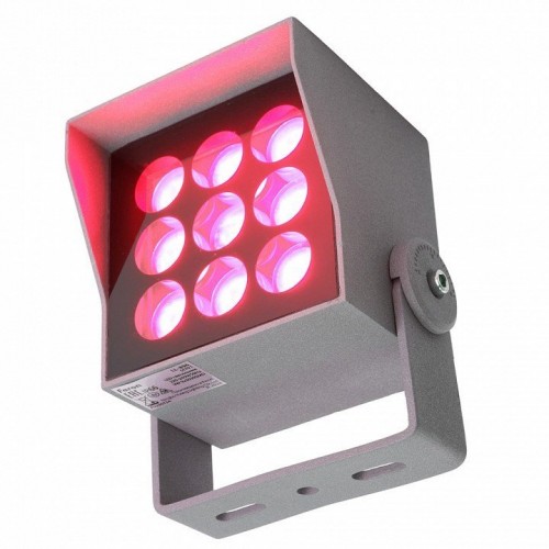 Светодиодный светильник ландшафтно-архитектурный Feron LL-896  AC220-240 9W красный IP66