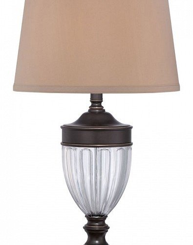 Настольная лампа декоративная Quoizel Dennison QZ/DENNISON PB