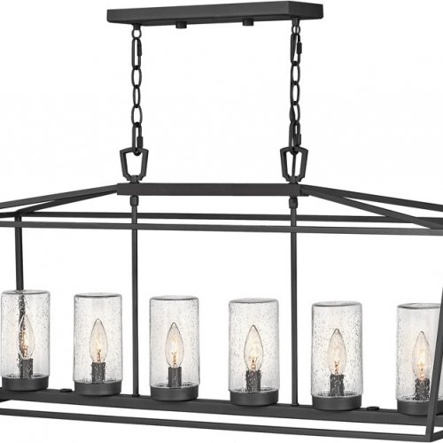 Уличный светильник подвесной Hinkley Alford Place QN-ALFORD-PLACE-6P-MB