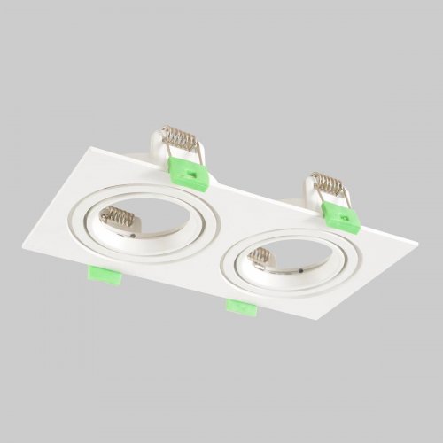 Встраиваемый светильник Crystal Lux CLT 002C2 WH V2 Встраиваемый светильник Crystal Lux CLT 002C2 WH V2