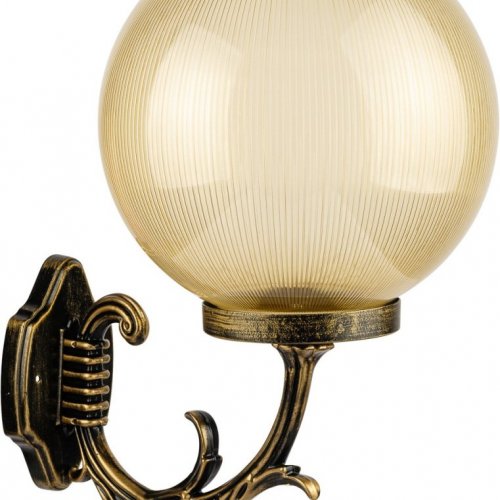 Настенный фонарь уличный Oasis Light Globo Prism gold 88201PG 16L Gb
