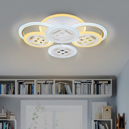 Потолочная светодиодная люстра Ambrella light Ice FA2951