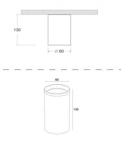 Потолочный светильник Maytoni Alfa C010CL-01G