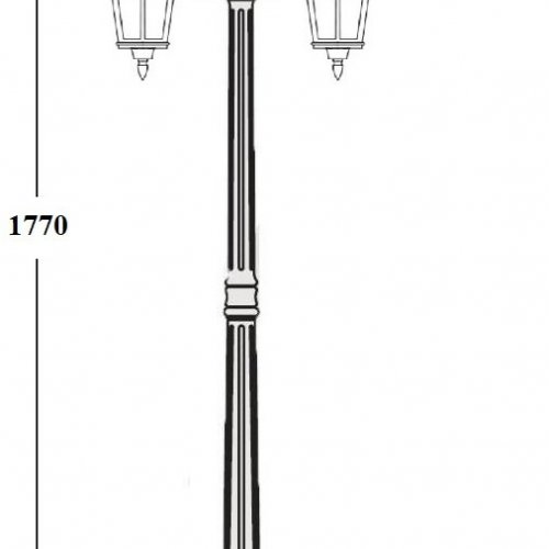 Наземный фонарь Oasis Light PORTO 86108A Gb