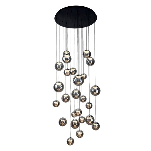 Подвесной светильник  ML.2338.25 BK-CR