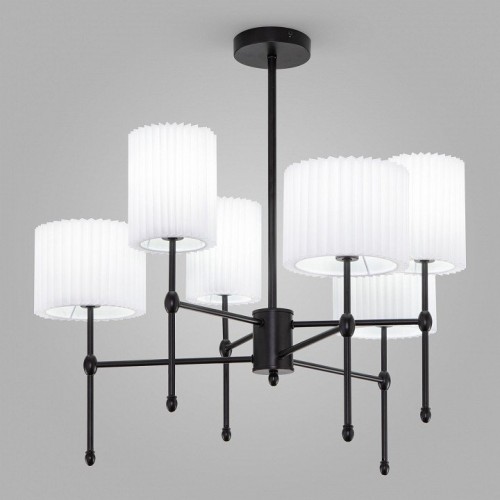 Люстра на штанге Eurosvet Notturno 60162/6 черный Люстра на штанге Eurosvet Notturno 60162/6 черный