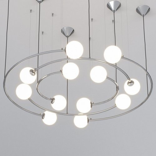 Подвесная люстра Bogates Brook 360/12 хром Подвесная люстра Bogates Brook 360/12 хром
