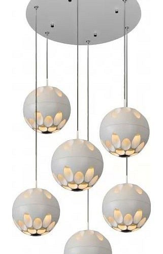 Подвесной светильник iLedex Mob P1009-6 WH Подвесной светильник iLedex Mob P1009-6 WH