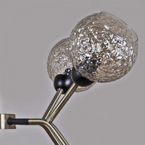 Подвесная люстра Illumico IL0268-8PSQ-79 BK AB Подвесная люстра Illumico IL0268-8PSQ-79 BK AB