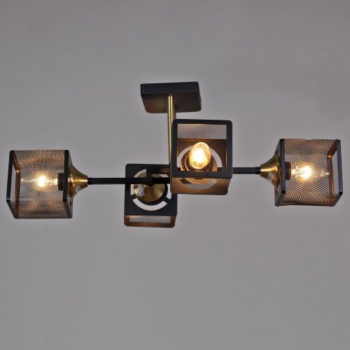 Потолочная люстра  06400-0.3-04 BK+COP Потолочная люстра  06400-0.3-04 BK+COP