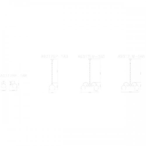 Бра Arte Lamp A9317AP-1AB Бра Arte Lamp A9317AP-1AB