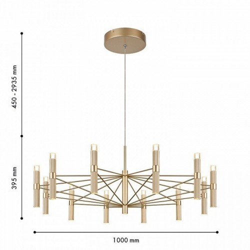 Подвесная люстра Favourite Blick 4759-12P