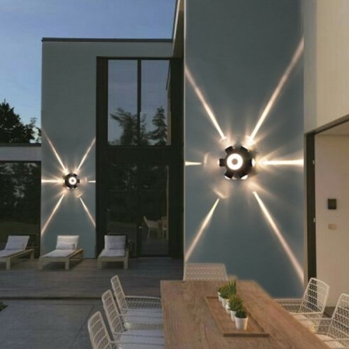 Архитектурная подсветка  86973-9.2-007U LED2W+6*1W BK