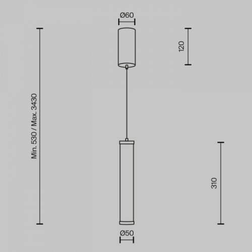 Подвесной светильник Yora MOD464PL-L8BSK Подвесной светильник Yora MOD464PL-L8BSK
