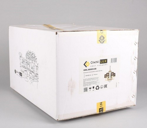 Подвесная люстра Omnilux Maranello OML-80003-06 Подвесная люстра Omnilux Maranello OML-80003-06