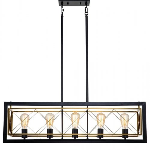 Подвесная люстра Indigo Era 10003/5R Black V000067