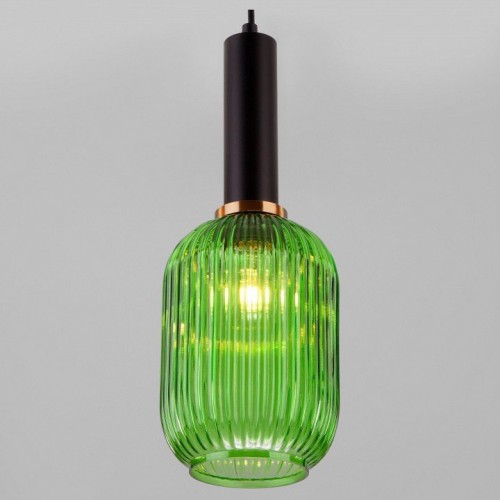 Подвесной светильник Eurosvet Bravo 50181/1 зеленый Подвесной светильник Eurosvet Bravo 50181/1 зеленый