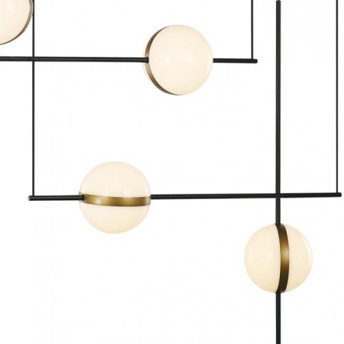 Подвесной светильник DeLight Collection MD2062 MD2062-4B black/brass