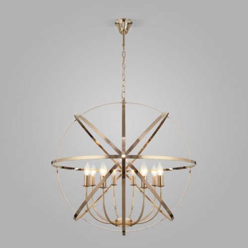 Подвесная люстра Eurosvet Santi 60139/8 золото